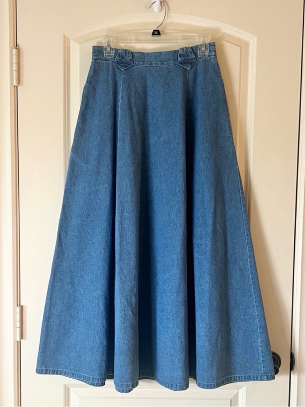 Vintage Prairie Denim Skirt